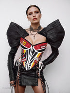 MIAMI HEAT Basketball Team Corset Bustier Top - Mologoko Couture
