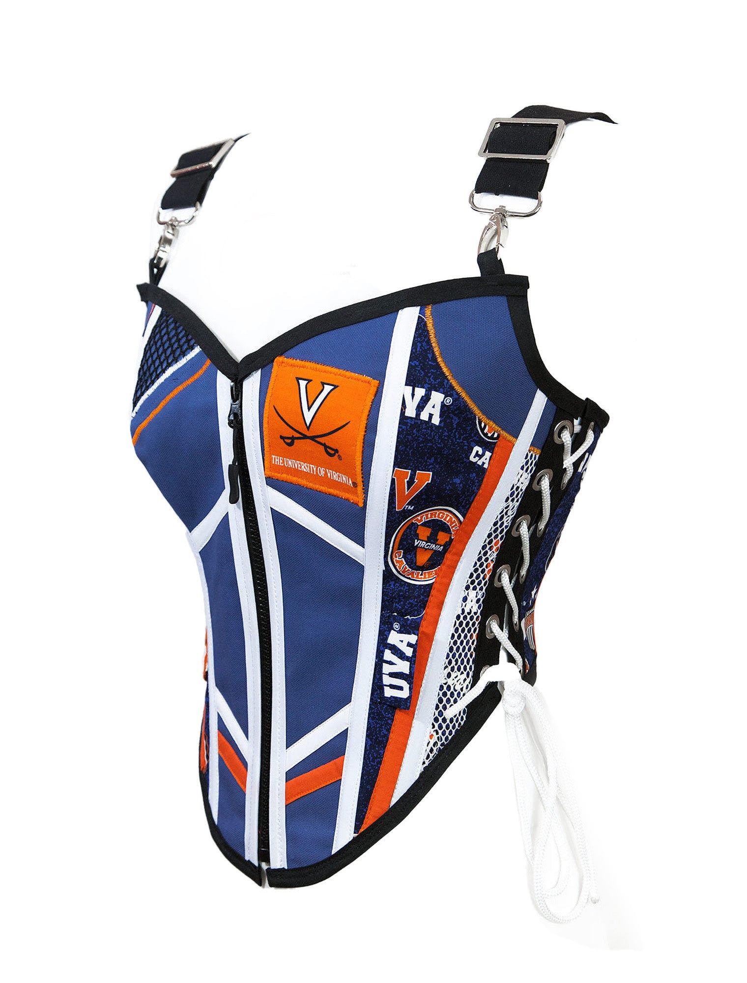 College Football UVA Cavaliers Team Fan Corset Top