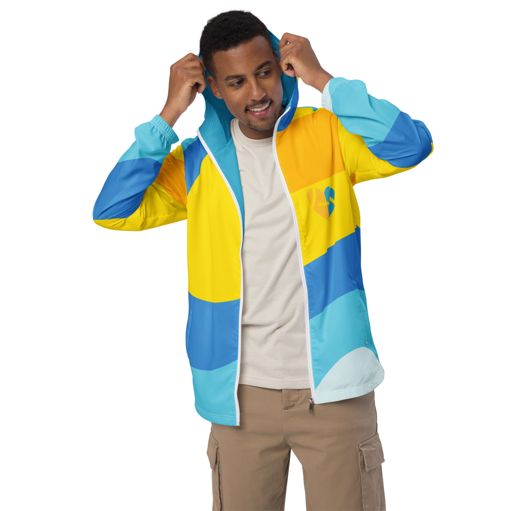 AFA I <3 Ukraine Signature Men’s windbreaker