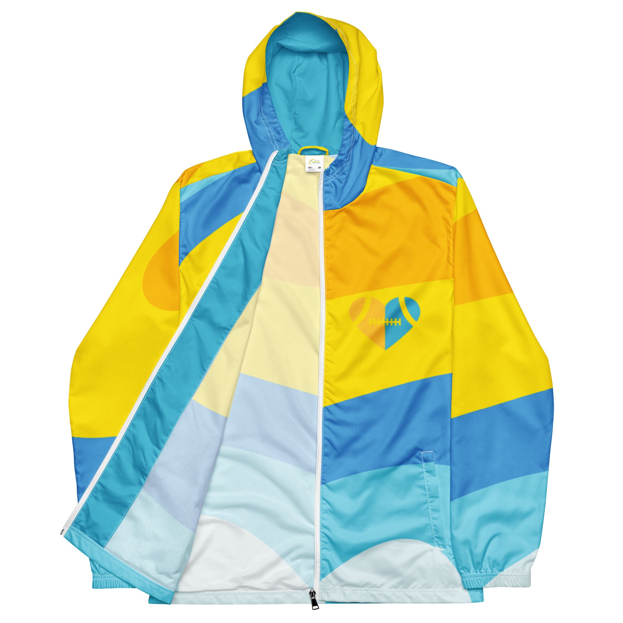 AFA I <3 Ukraine Signature Men’s windbreaker