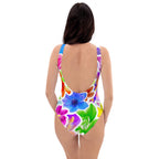 AFA Beach Wedding Flowers One-Piece Swimsuit