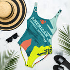 AFA Abstract Sealife Signature Premium One-Piece Swimsuit
