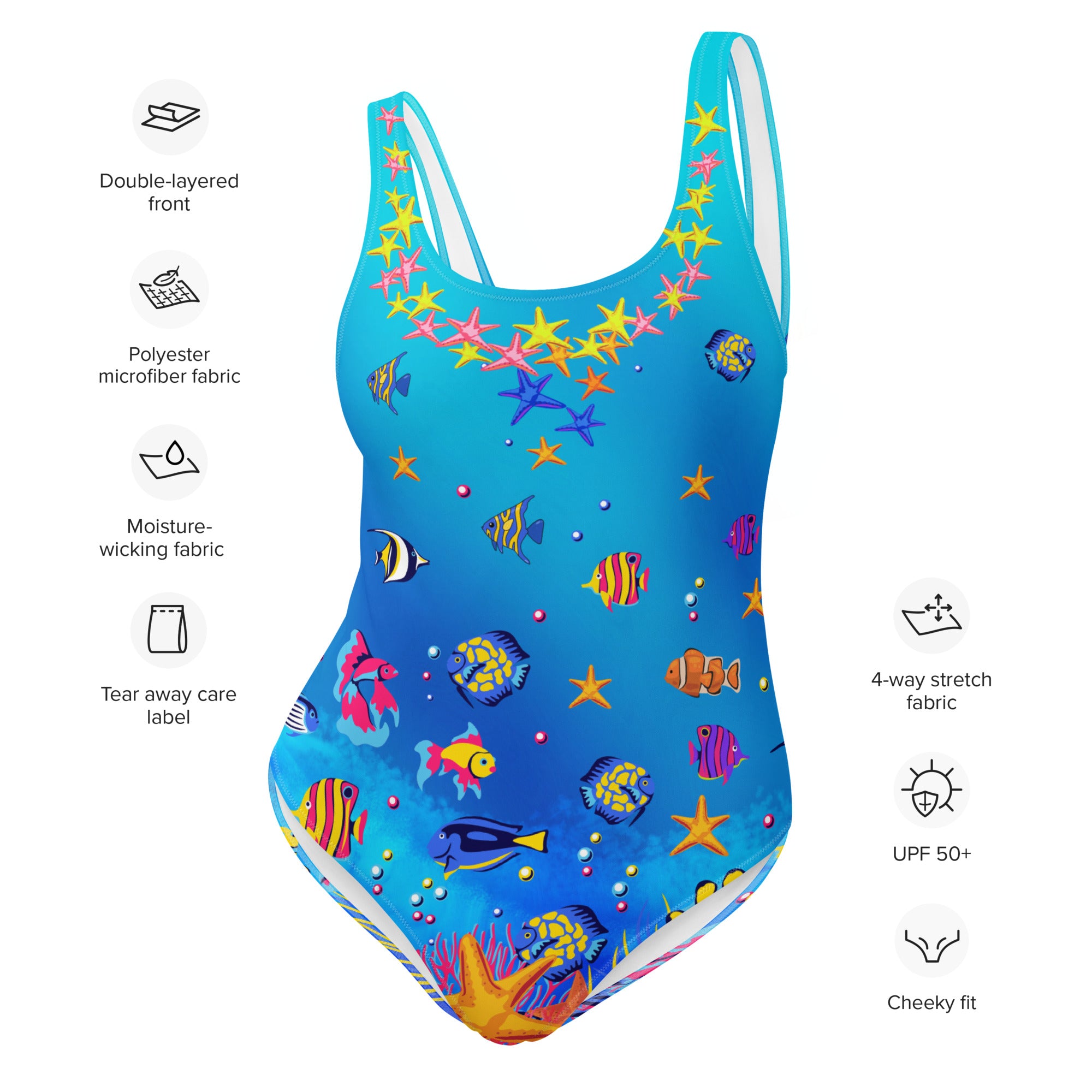 AFA Under The Sea Mermaid One-Piece Swimsuit