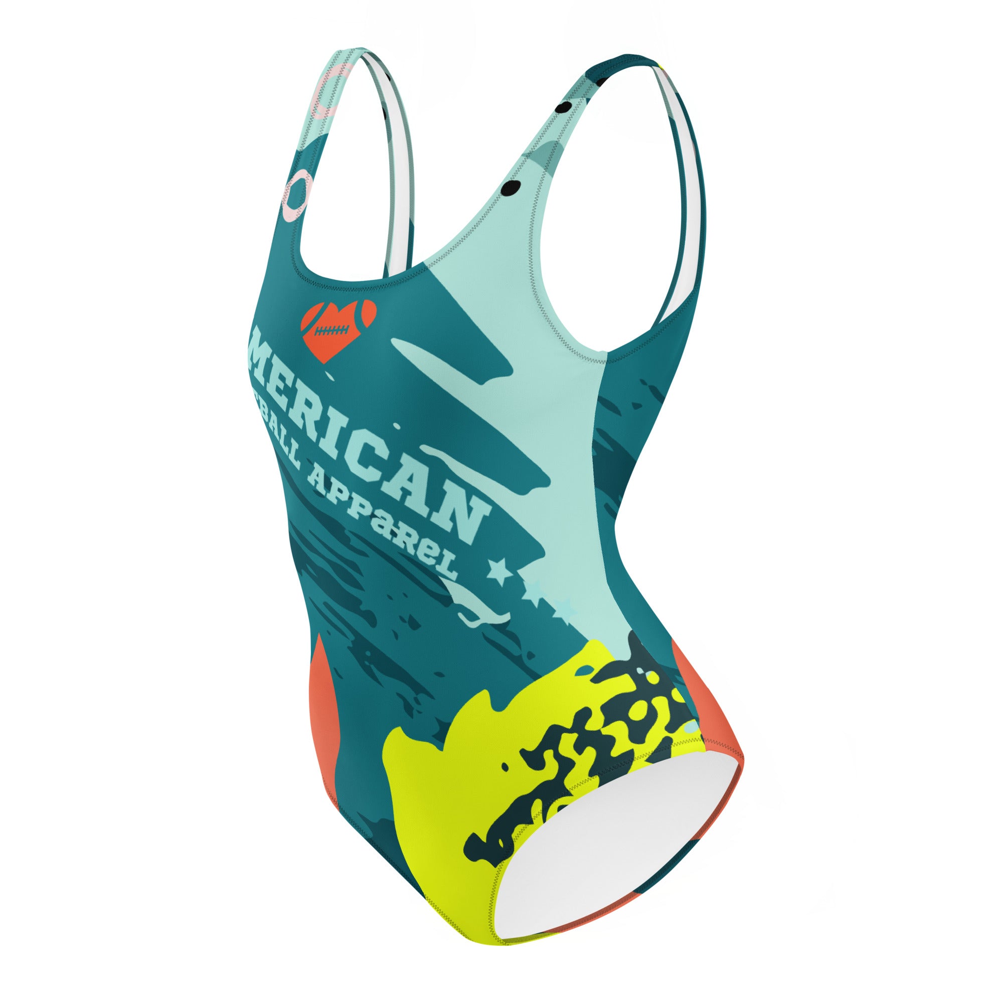 AFA Abstract Sealife Signature Premium One-Piece Swimsuit