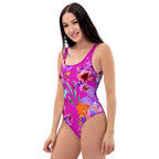 AFA Flower Pattern 1 One-Piece Swimsuit