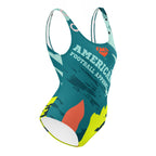 AFA Abstract Sealife Signature Premium One-Piece Swimsuit