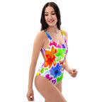AFA Beach Wedding Flowers One-Piece Swimsuit
