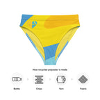 AFA I <3 UKRAINE! Recycled high-waisted bikini bottom