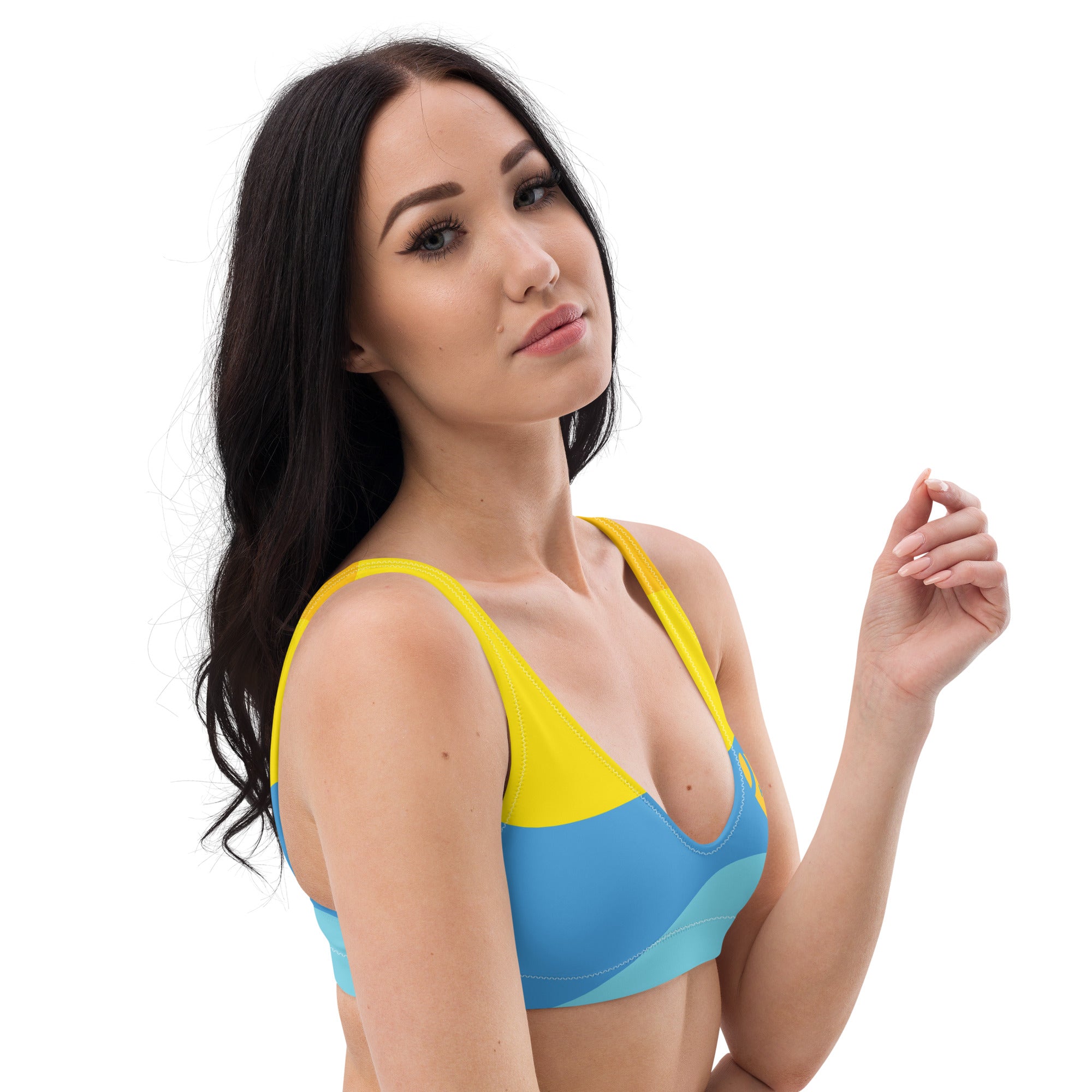 AFA I <3 UKRAINE! Recycled padded bikini top