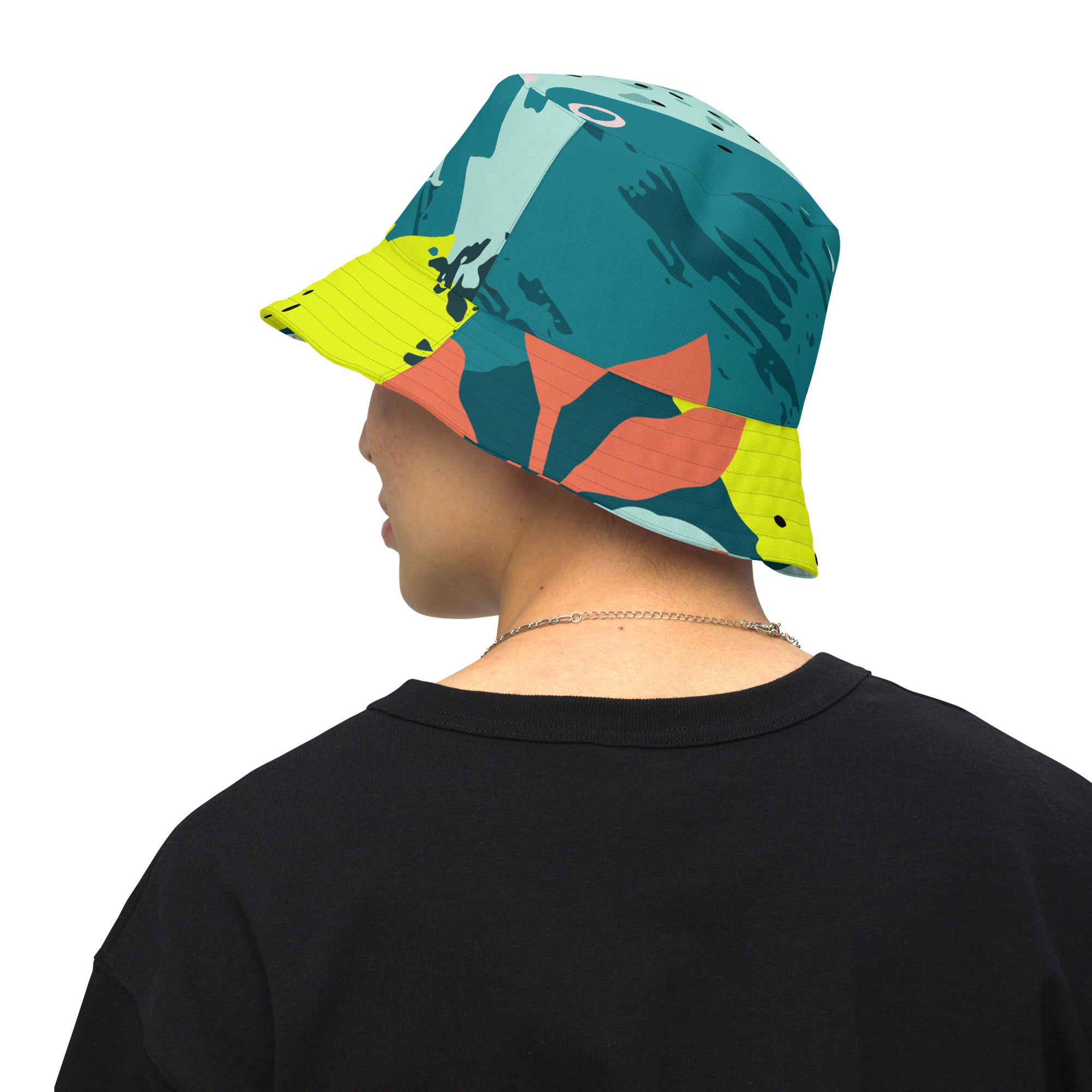 AFA Sealife Signature Reversible bucket hat