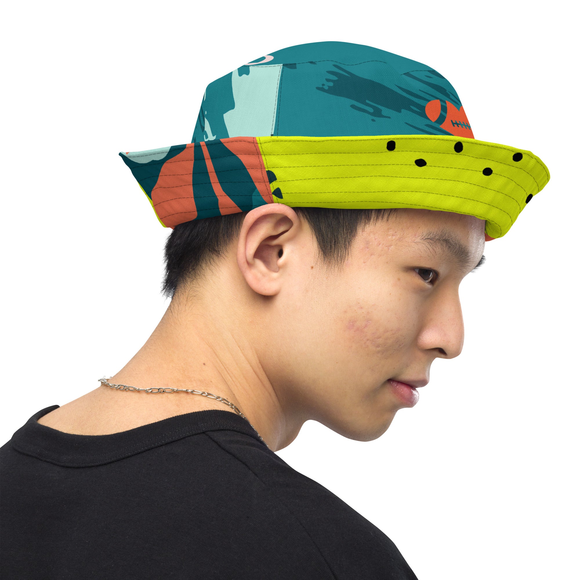 AFA Sealife Signature Reversible bucket hat