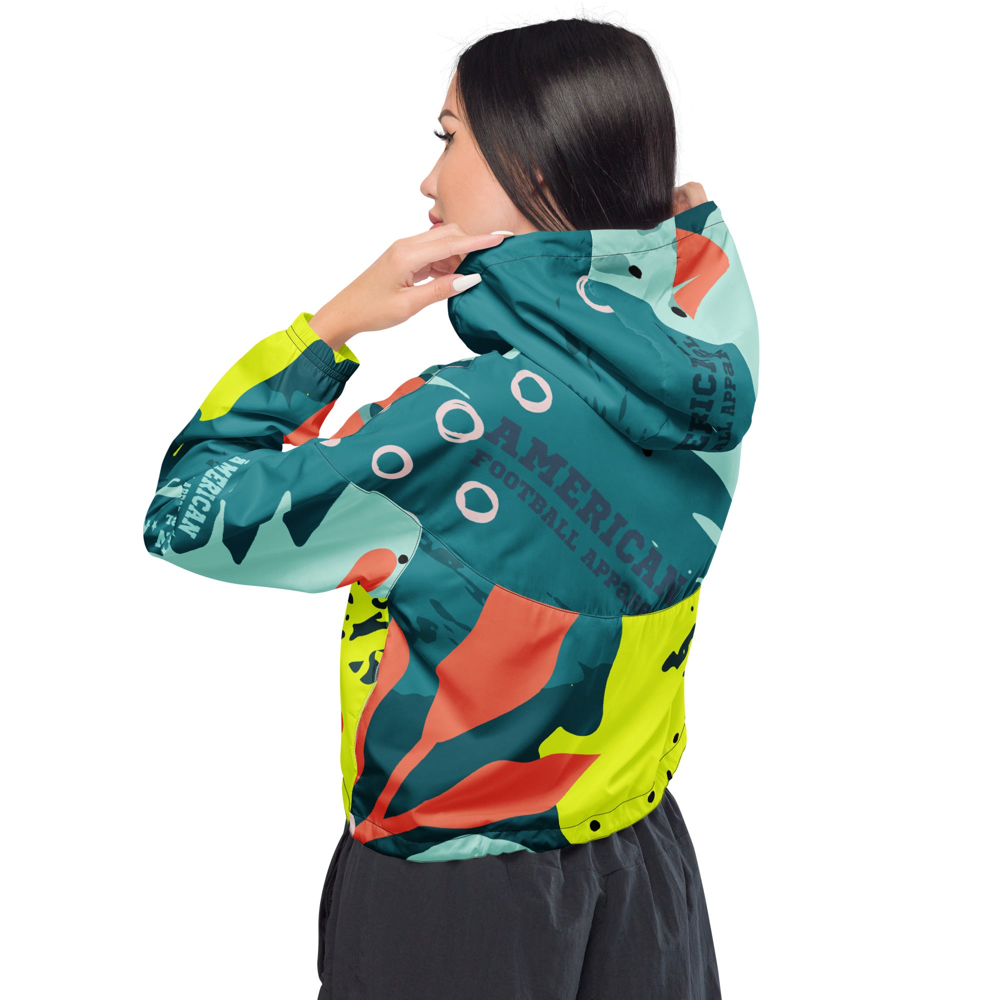 AFA Sealife Signature Premium Women’s cropped windbreaker