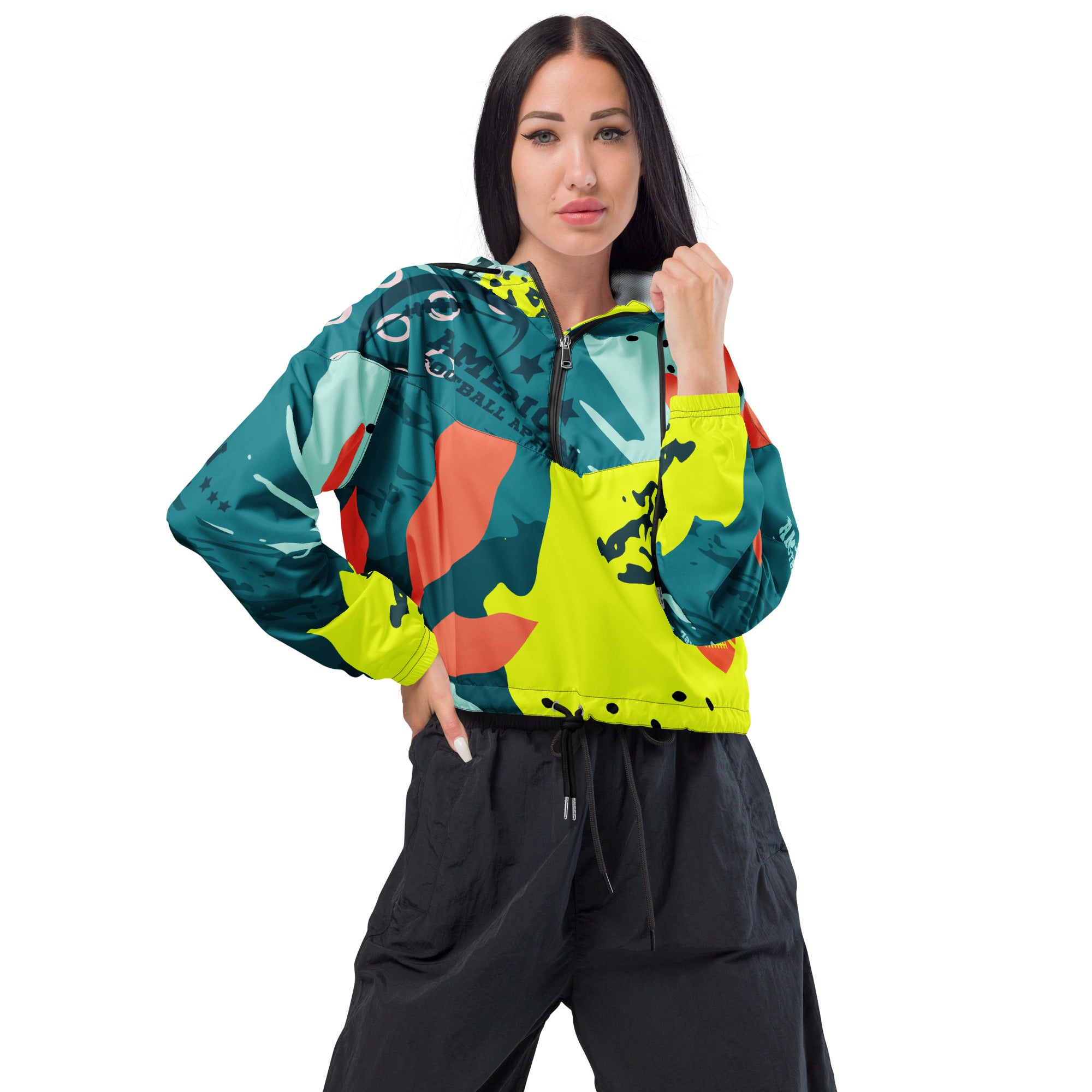 AFA Sealife Signature Premium Women’s cropped windbreaker