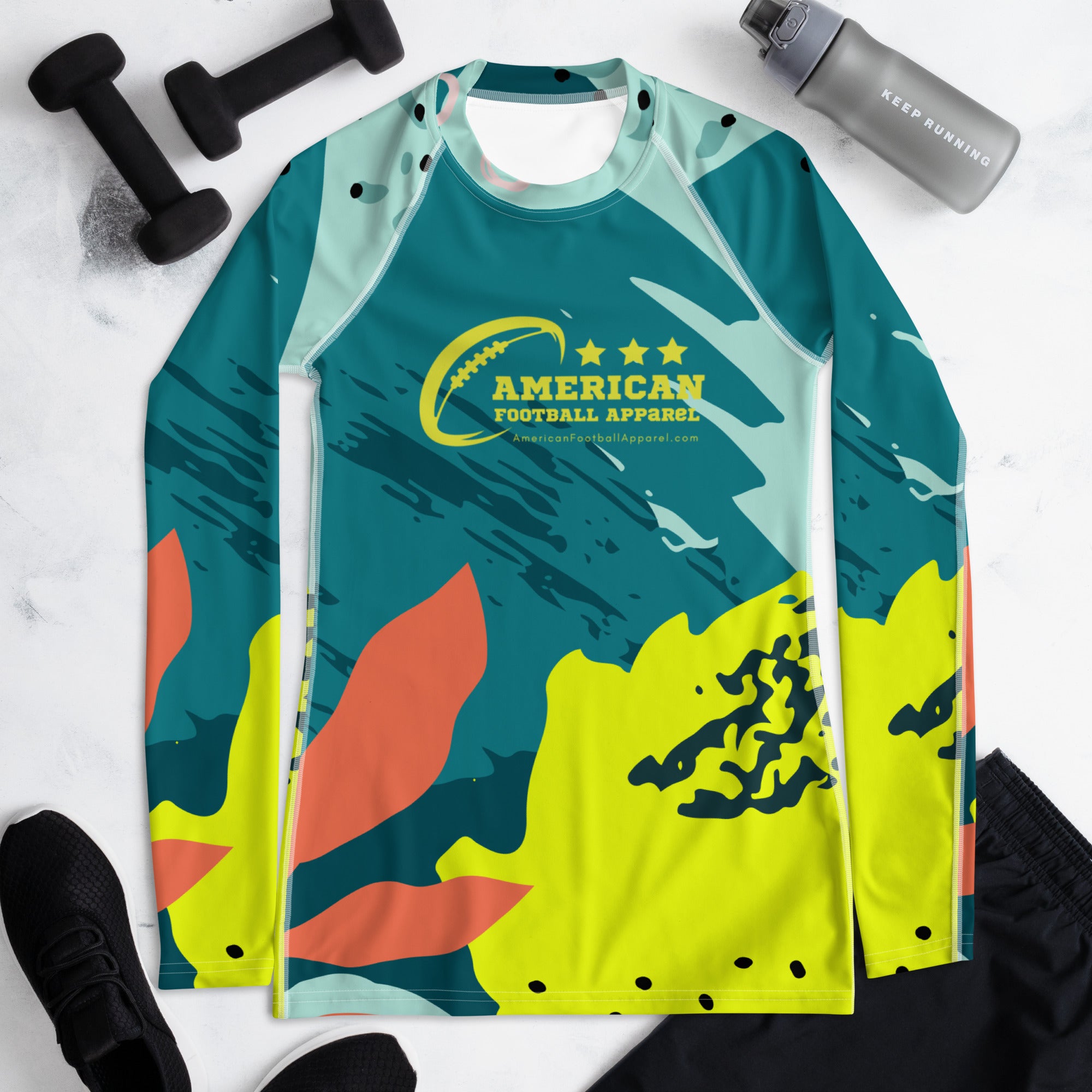 AFA Abstract Sealife Women's Rash Guard