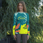 AFA Abstract Sealife Women's Rash Guard