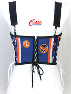 College Football UVA Cavaliers Team Fan Corset Top - Mologoko Couture
