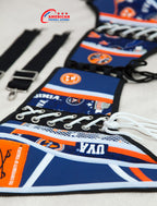 College Football UVA Cavaliers Team Fan Corset Top - Mologoko Couture