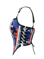 College Football UVA Cavaliers Team Fan Corset Top