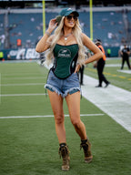 Philadelphia Football Team Corset Top